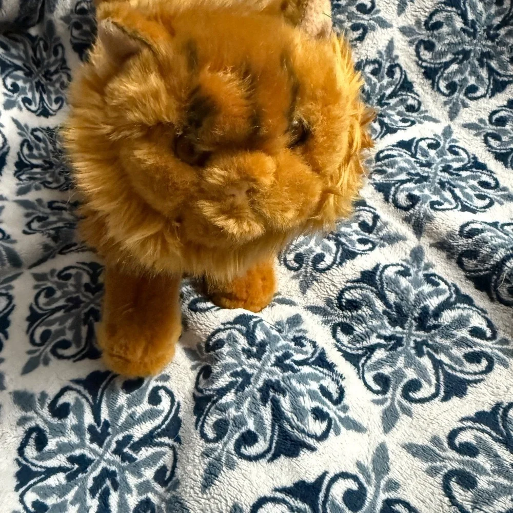 Harry Potter Wizarding World Crookshanks Plush Orange Stuffed Cat Toy